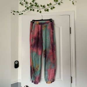 urban outfitters tie dye sweat pants